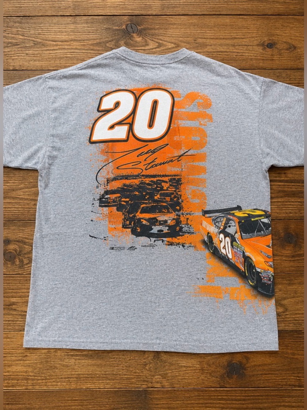 Tony Stewart #20 Home Depot NASCAR Winnerâs Circle Double-Sided Graphic T 2XL - Picture 7 of 8